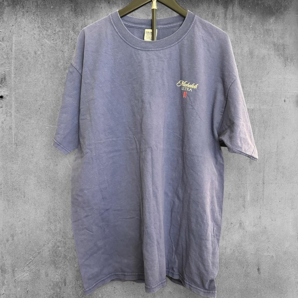 Vintage 90s Gildan Michelob Ultra Cotton T-Shirt Size XL